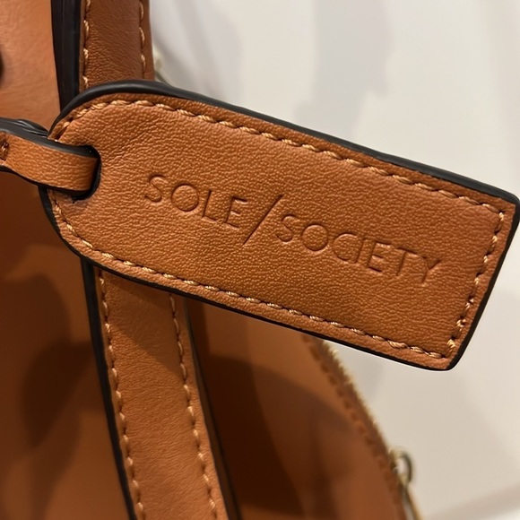 Sole Society Aushan Faux Leather Backpack